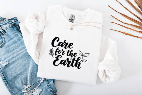 Care for the Earth Eco Quote Design