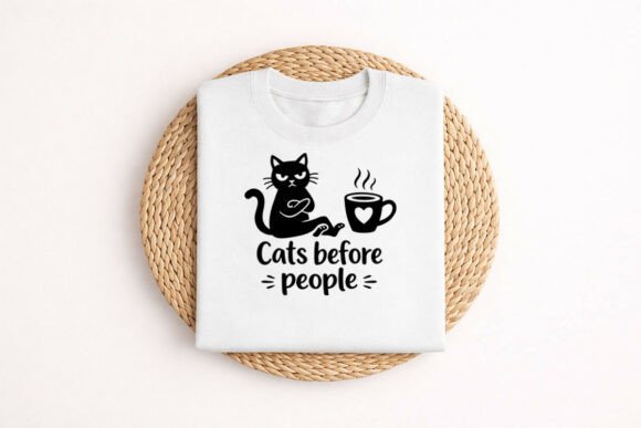 Cats Before People SVG Graphics for Freebies