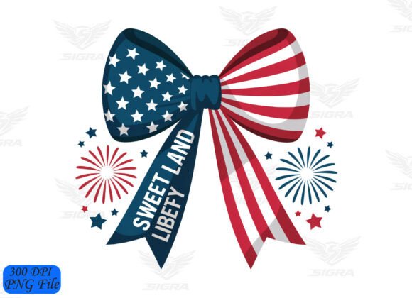 Patriotic Coquette SVG for T-Shirt Designs