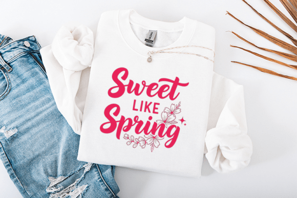 Springtime Graphic for T-Shirt Designs