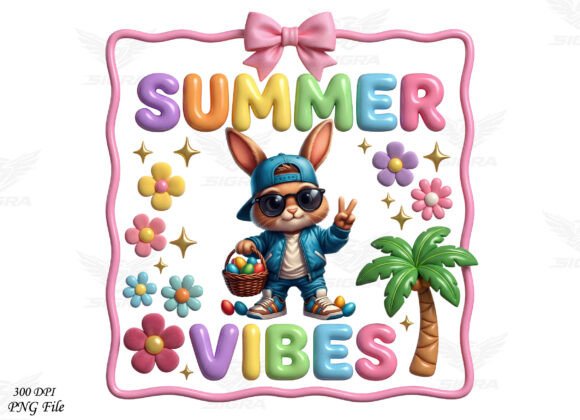 Summer Vibes Neon SVG, Summer PNG: A Graphic for Crafting